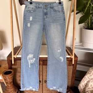 Cute SHEIN Flare Jeans!